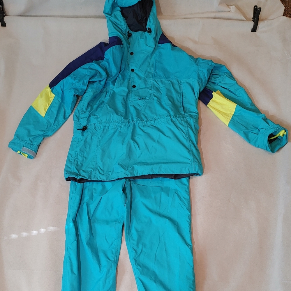 Rain Suit- Jacket-Large & Pants-Med.